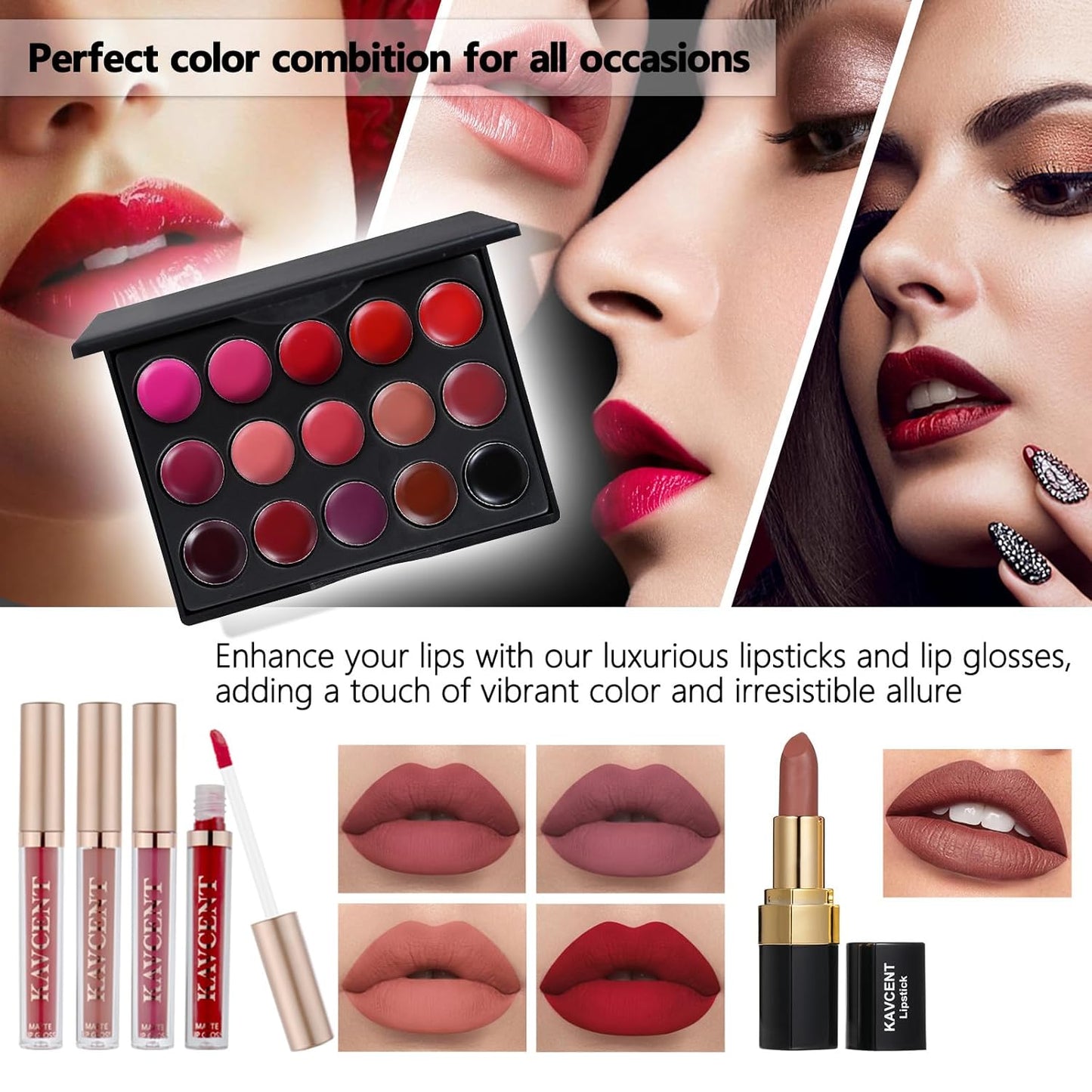 Makeup Kits Makeup Kit for Women Full Kit Makeup Sets for Teenagers Teen Girls Foundation Eyeshadow Makeup Bag Makeup Gift Set for Teens Women