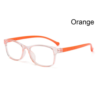 1PC Anti-Blue Kids Glasses Boys Girls Portable Ultra Light Frame Computer Eye Protection Eyeglasses Vision Care Spectacles