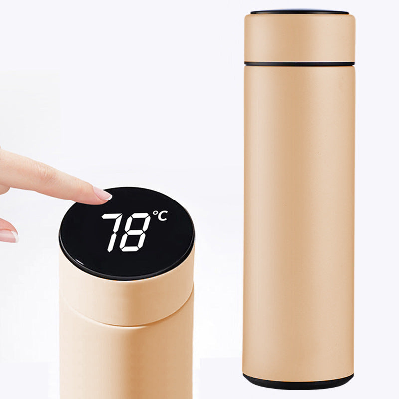 Heat Preservation Cup Touch Display Temperature Cup 304 Stainless Steel Water Cup