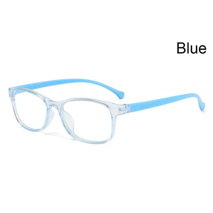 1PC Anti-Blue Kids Glasses Boys Girls Portable Ultra Light Frame Computer Eye Protection Eyeglasses Vision Care Spectacles
