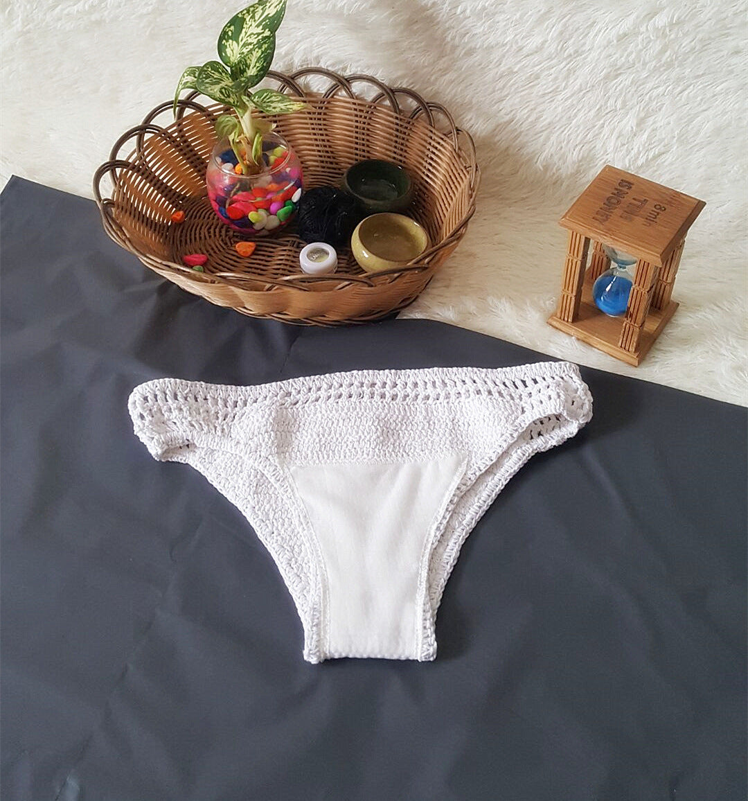 Europe and the United States New Woman Swimsuit Set, Beach Sunshine Bath, Foreign Trade Crochet Crochet Tassel Bikini
