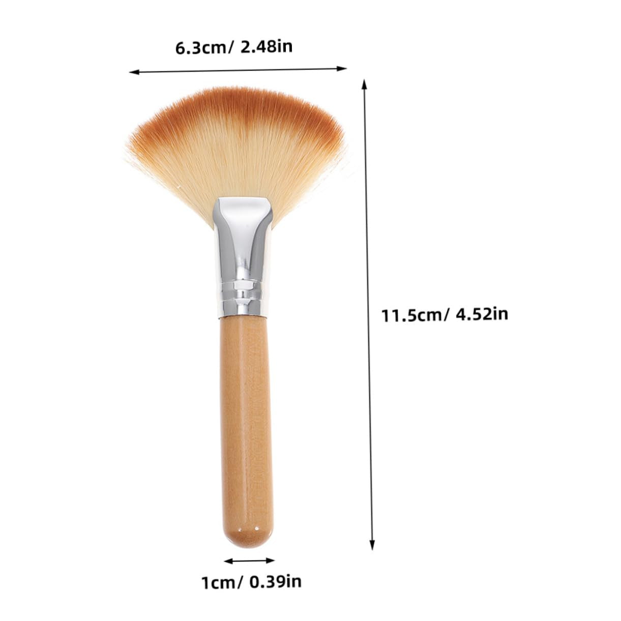4Pcs Makeup Brush Powder for Highlighter Blush Face Professional Makeup Tools