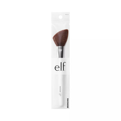 E.L.F. Bronzing Brush: Contouring & Concealing, Paraben-Free, Vegan, Nylon Bristles, Angled Face Makeup Tool