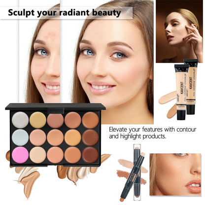 Makeup Kits Makeup Kit for Women Full Kit Makeup Sets for Teenagers Teen Girls Foundation Eyeshadow Makeup Bag Makeup Gift Set for Teens Women