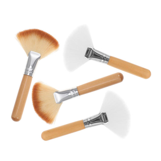 4Pcs Makeup Brush Powder for Highlighter Blush Face Professional Makeup Tools