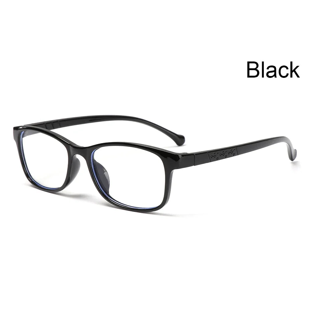 1PC Anti-Blue Kids Glasses Boys Girls Portable Ultra Light Frame Computer Eye Protection Eyeglasses Vision Care Spectacles