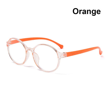1PC Anti-Blue Kids Glasses Boys Girls Portable Ultra Light Frame Computer Eye Protection Eyeglasses Vision Care Spectacles