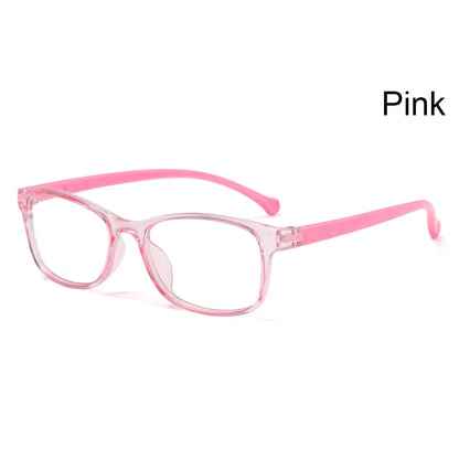 1PC Anti-Blue Kids Glasses Boys Girls Portable Ultra Light Frame Computer Eye Protection Eyeglasses Vision Care Spectacles