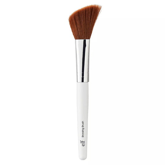 E.L.F. Bronzing Brush: Contouring & Concealing, Paraben-Free, Vegan, Nylon Bristles, Angled Face Makeup Tool